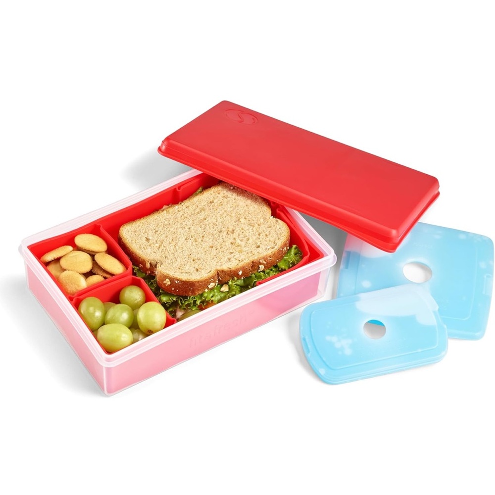 Fit & Fresh Collection Multi-Flex Bento Box with 2 Removeable Ice Packs - Picture 2 of 5